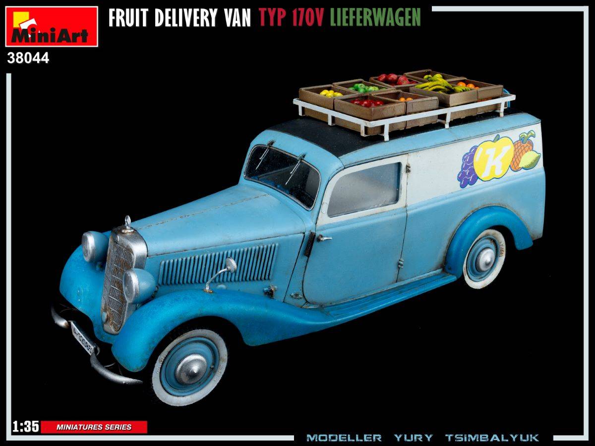 FRUIT DELIVERY VAN TYP 170V LIEFERWAGEN – Image 6