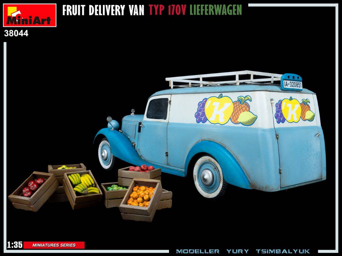 FRUIT DELIVERY VAN TYP 170V LIEFERWAGEN – Image 7