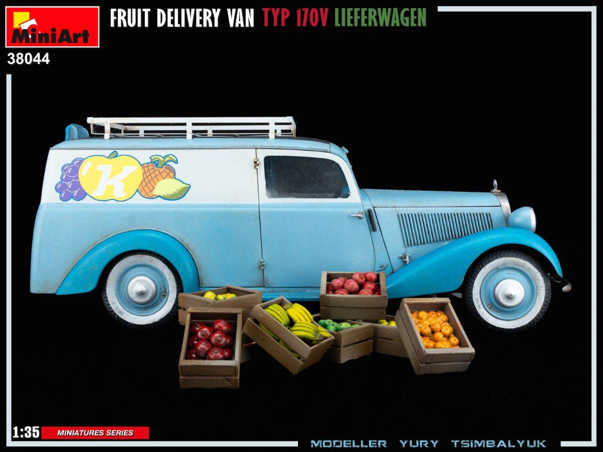 FRUIT DELIVERY VAN TYP 170V LIEFERWAGEN – Image 9