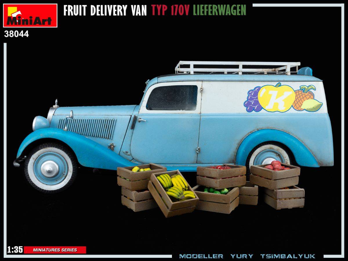 FRUIT DELIVERY VAN TYP 170V LIEFERWAGEN – Image 10
