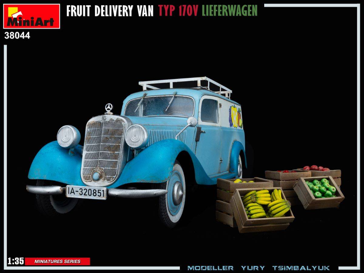 FRUIT DELIVERY VAN TYP 170V LIEFERWAGEN – Image 11