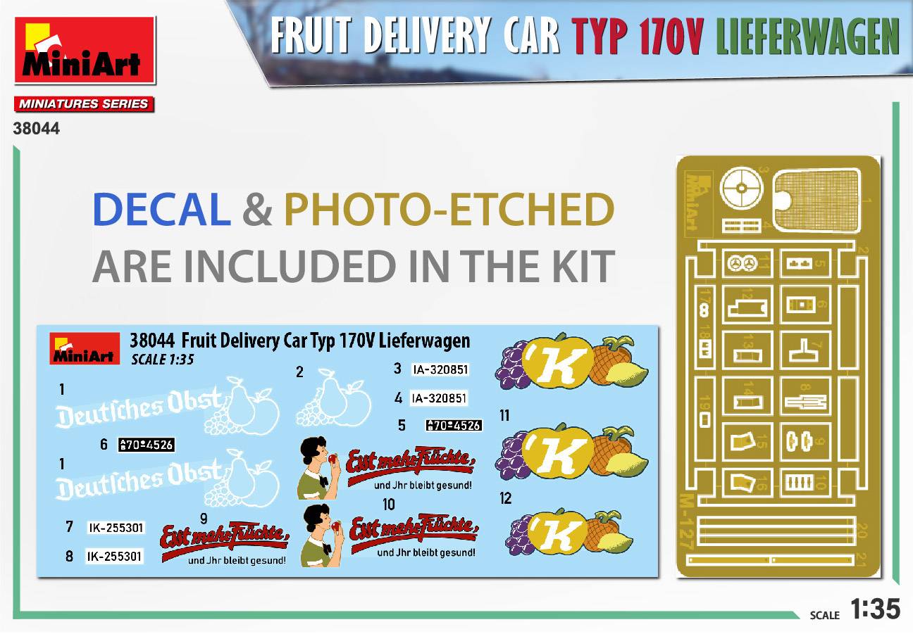 FRUIT DELIVERY VAN TYP 170V LIEFERWAGEN – Image 15