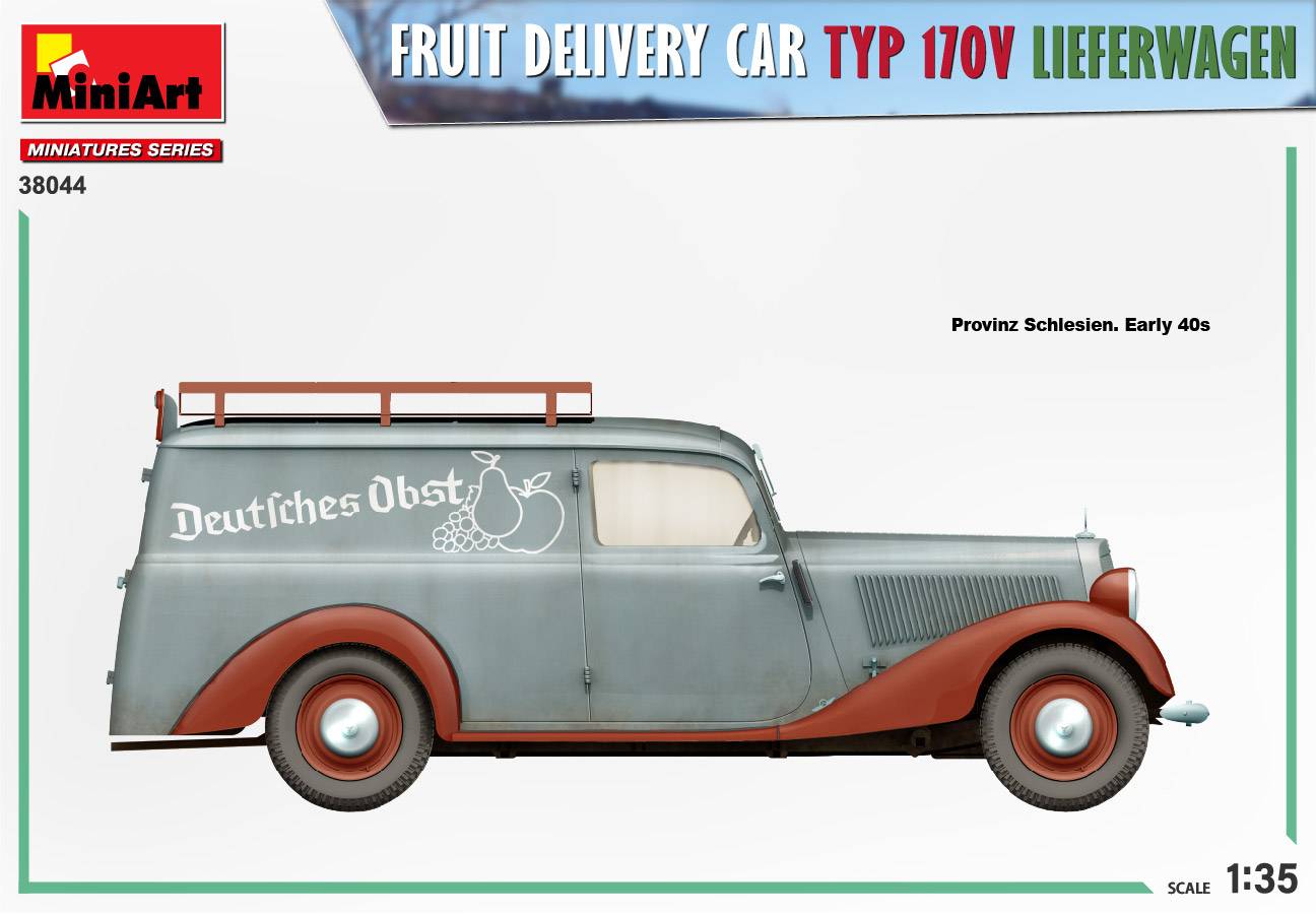 FRUIT DELIVERY VAN TYP 170V LIEFERWAGEN – Image 16