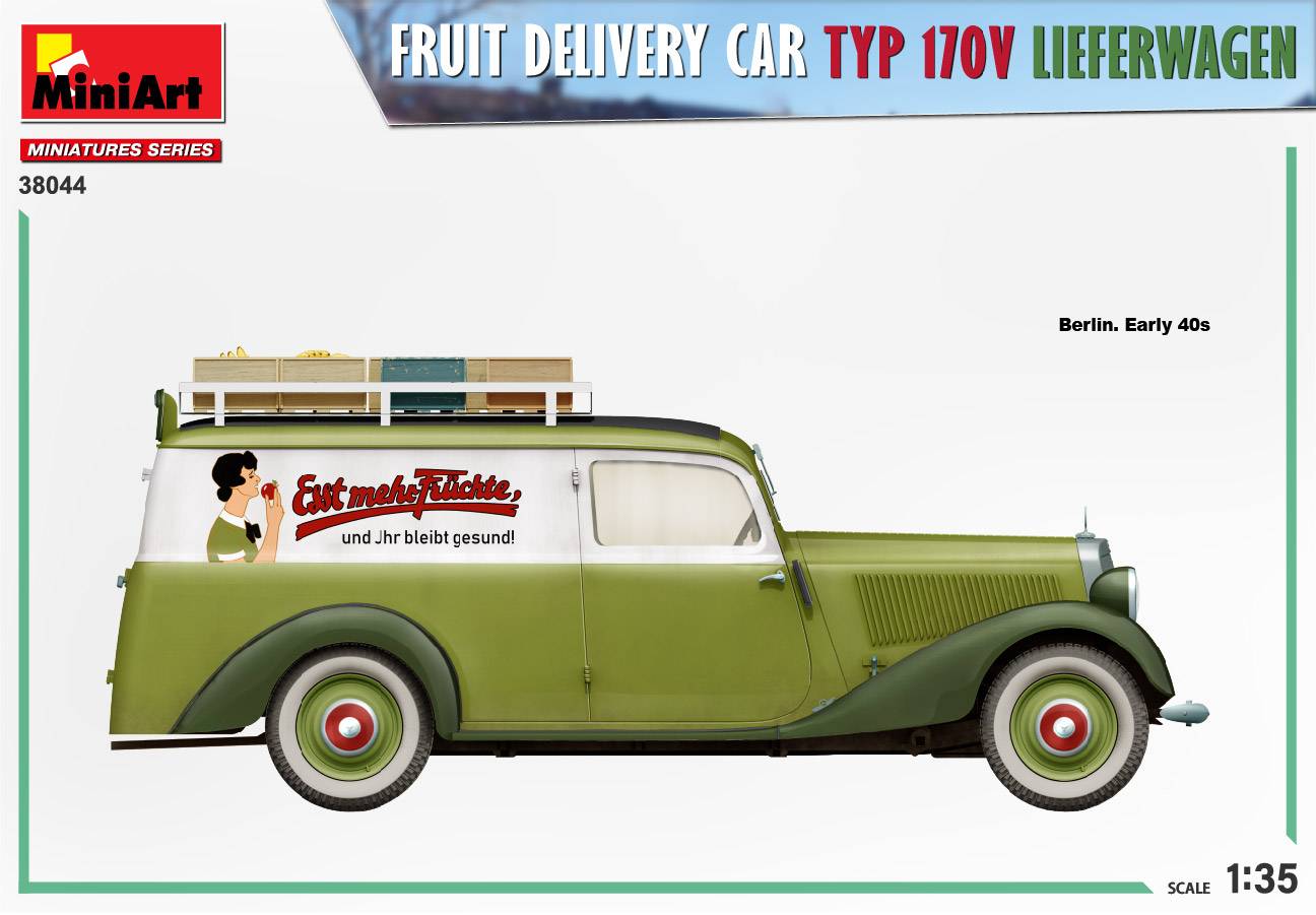 FRUIT DELIVERY VAN TYP 170V LIEFERWAGEN – Image 17