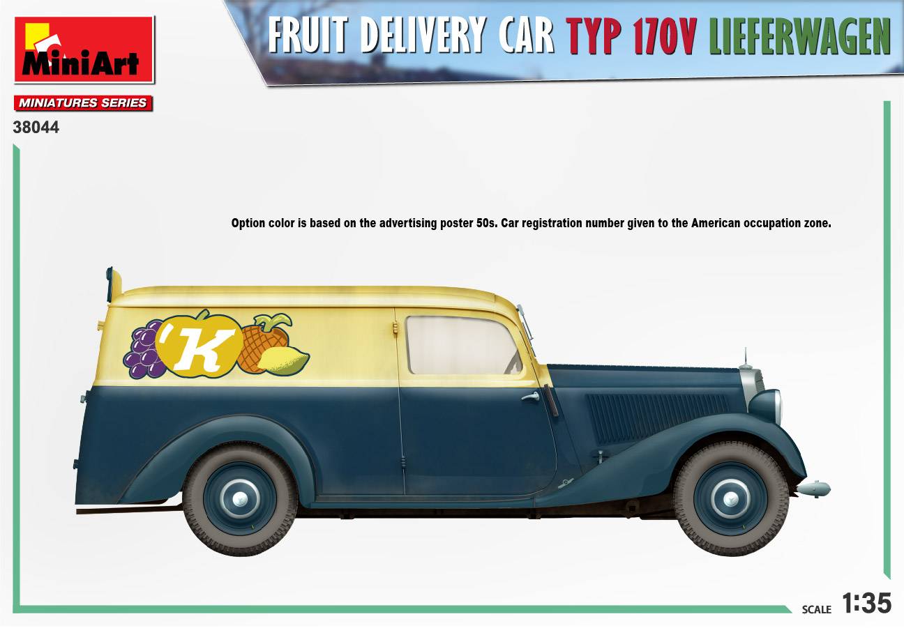 FRUIT DELIVERY VAN TYP 170V LIEFERWAGEN – Image 18