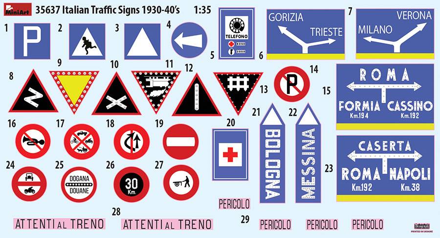 ITALIAN TRAFFIC SIGNS 1930-40’s – Image 2