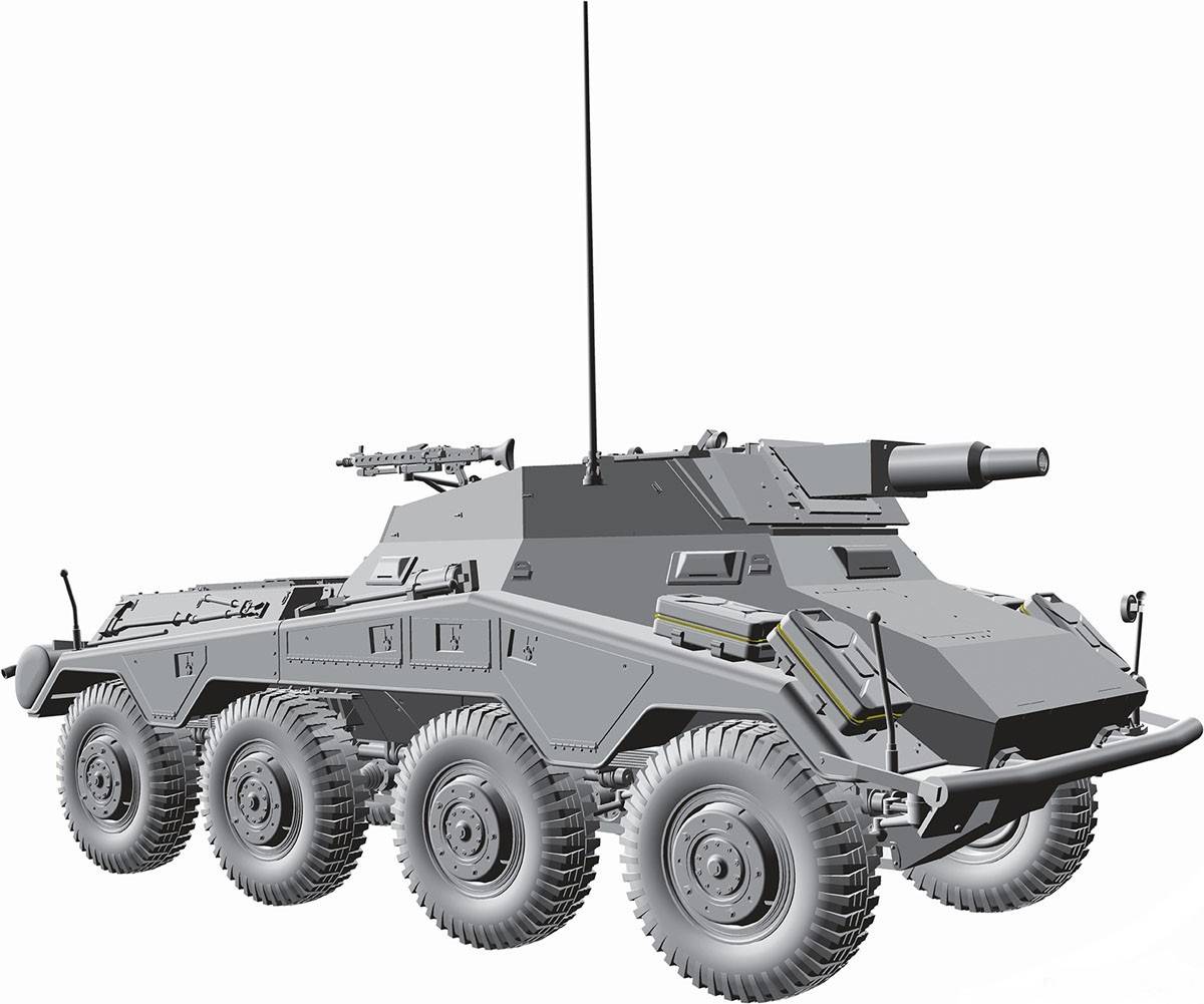 Sd.Kfz.234/3 mit 7.5cm KwK – Image 3