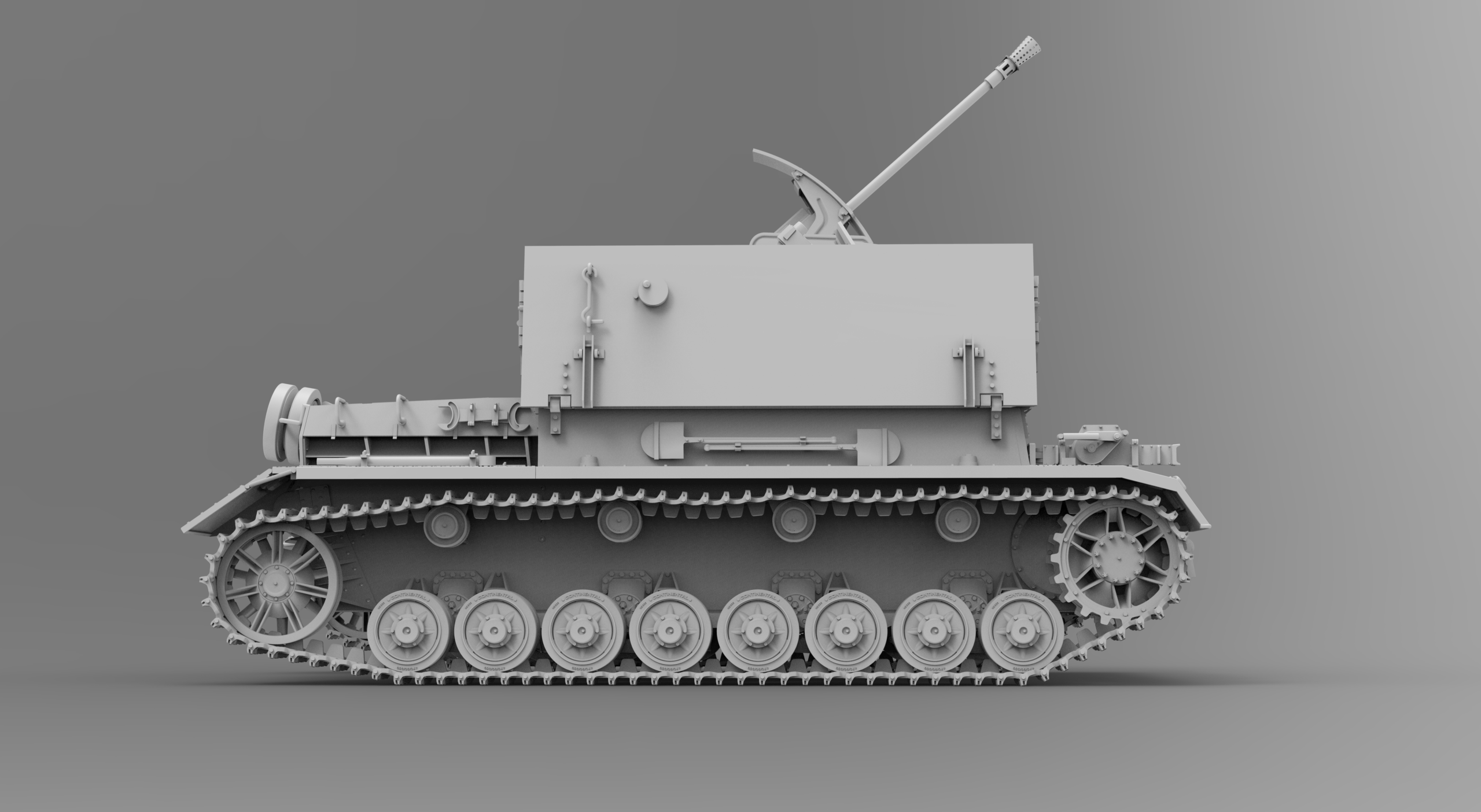 Möbelwagen 3.7cm Flak auf Fgst. Pz.Kpfw. IV (Sf) – Image 3