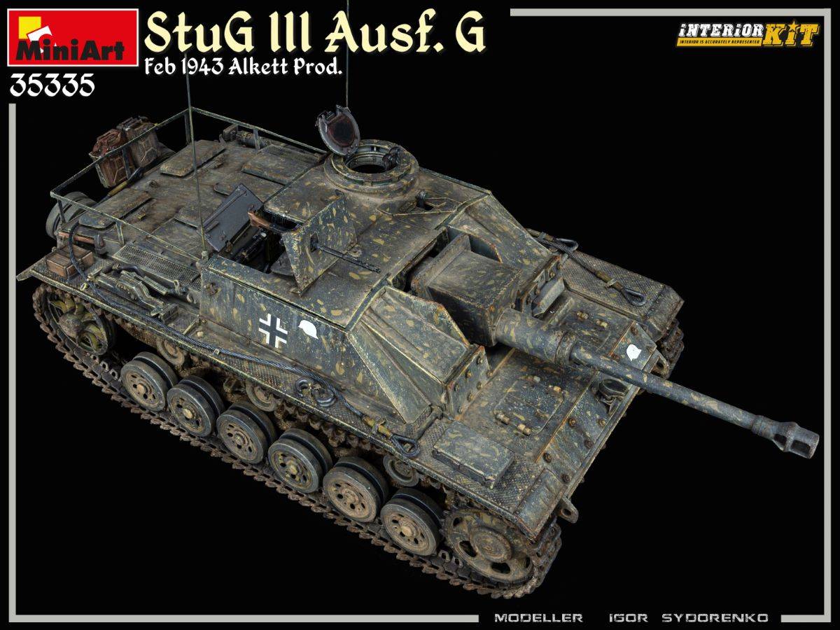 StuG III Ausf. G Feb 1943 Alkett Prod. INTERIOR KIT – Image 12
