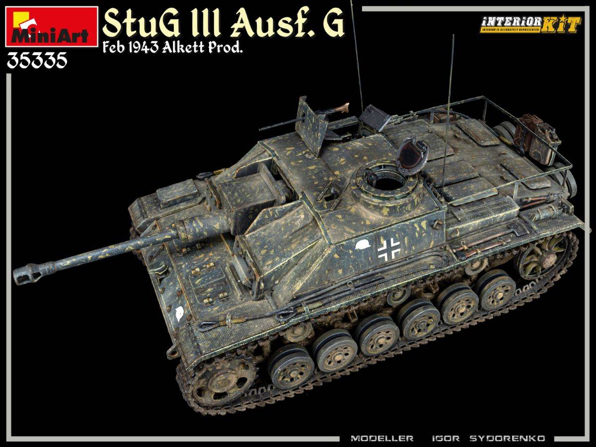 StuG III Ausf. G Feb 1943 Alkett Prod. INTERIOR KIT – Image 13