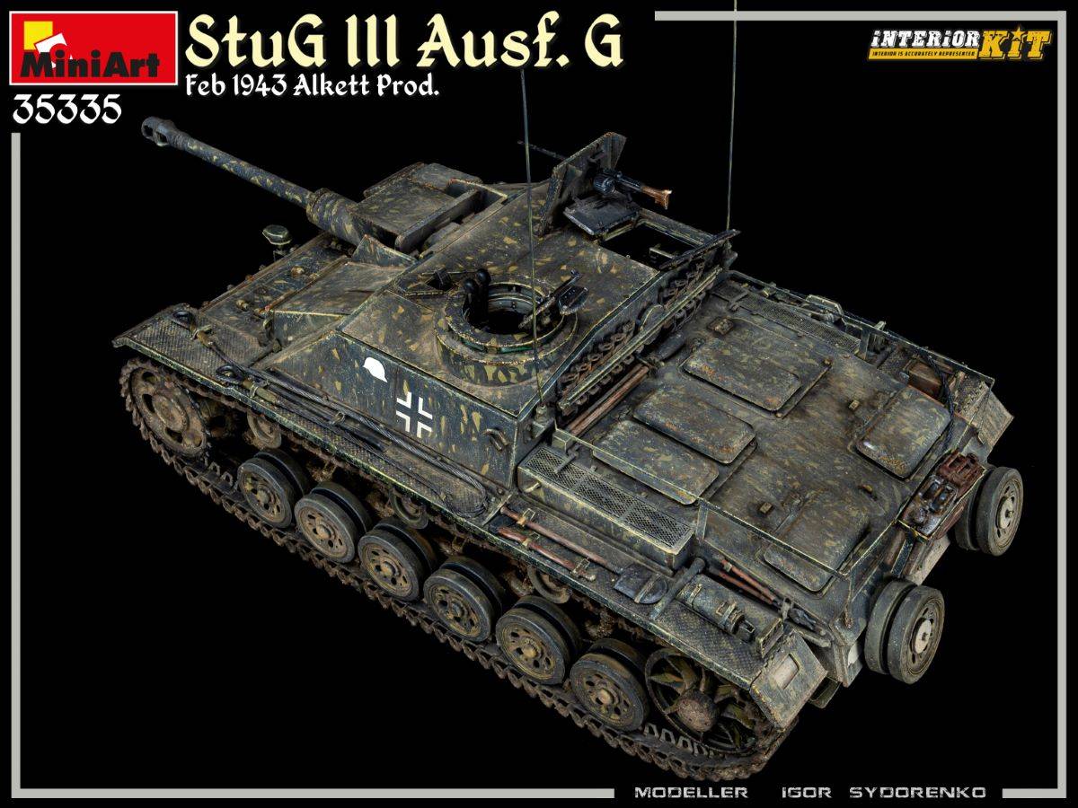 StuG III Ausf. G Feb 1943 Alkett Prod. INTERIOR KIT – Image 14