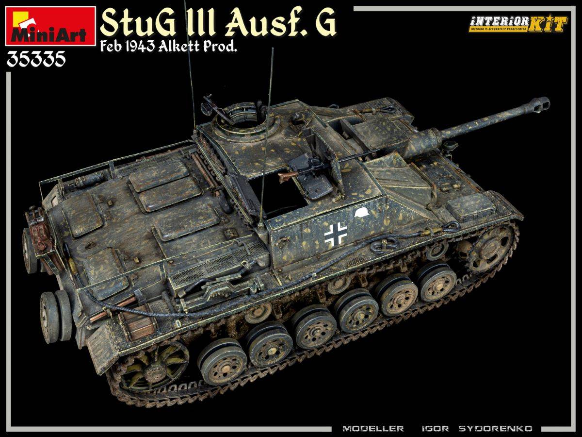 StuG III Ausf. G Feb 1943 Alkett Prod. INTERIOR KIT – Image 15