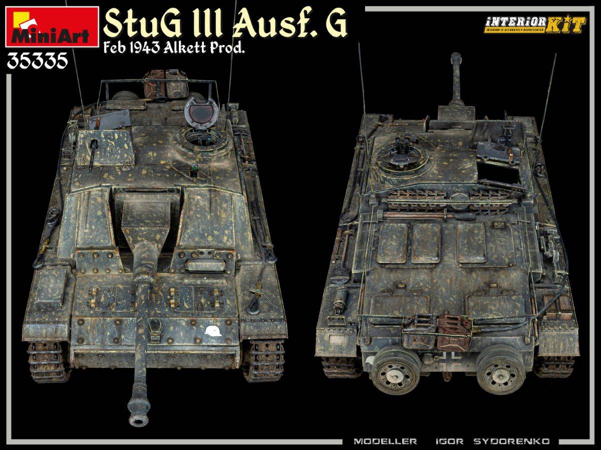 StuG III Ausf. G Feb 1943 Alkett Prod. INTERIOR KIT – Image 16