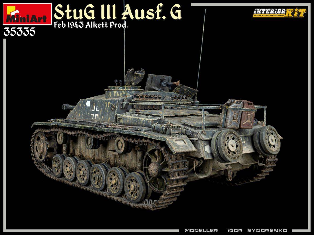 StuG III Ausf. G Feb 1943 Alkett Prod. INTERIOR KIT – Image 19