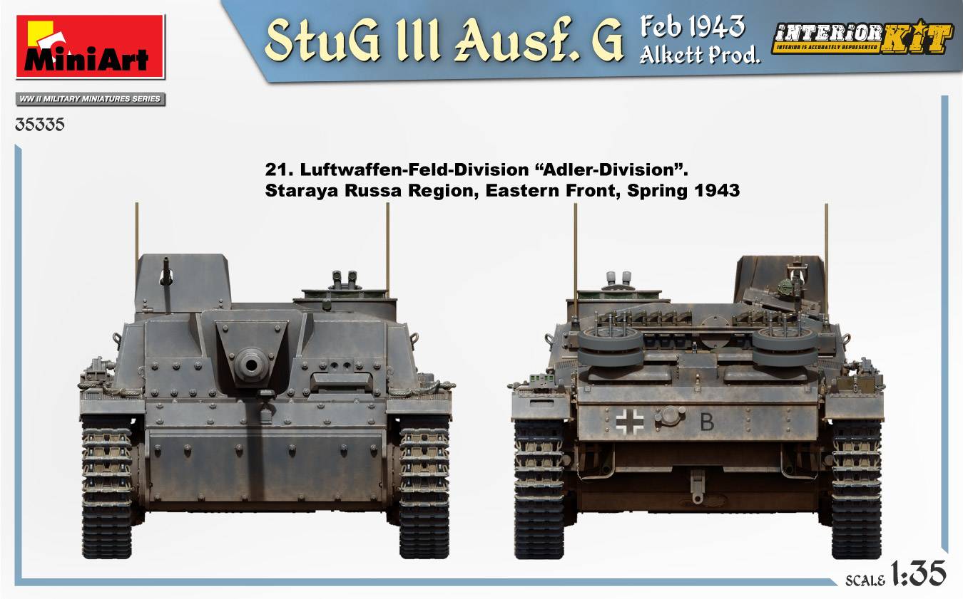 StuG III Ausf. G Feb 1943 Alkett Prod. INTERIOR KIT – Image 21