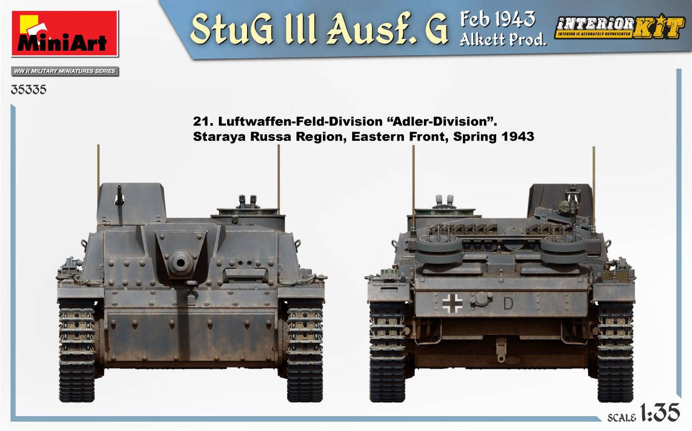 StuG III Ausf. G Feb 1943 Alkett Prod. INTERIOR KIT – Image 22