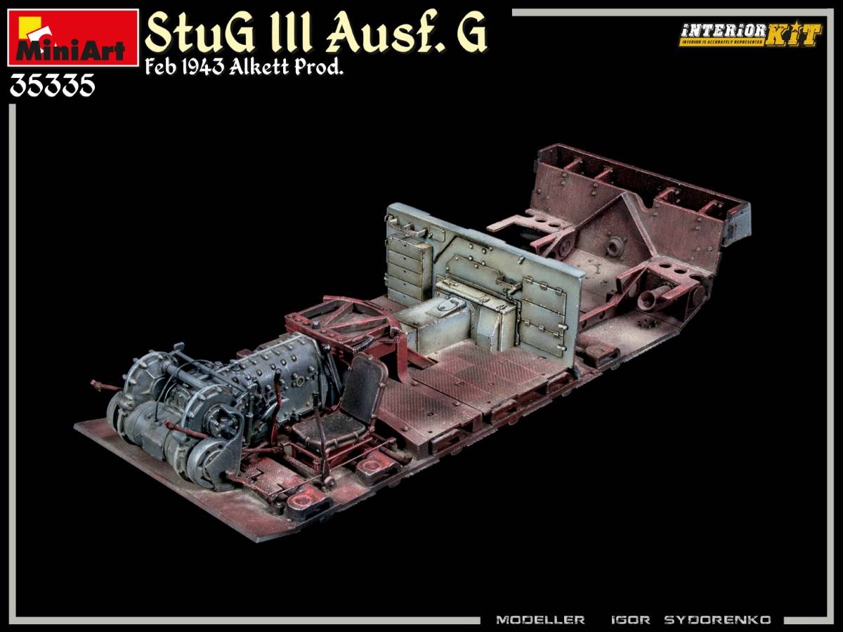 StuG III Ausf. G Feb 1943 Alkett Prod. INTERIOR KIT – Image 25