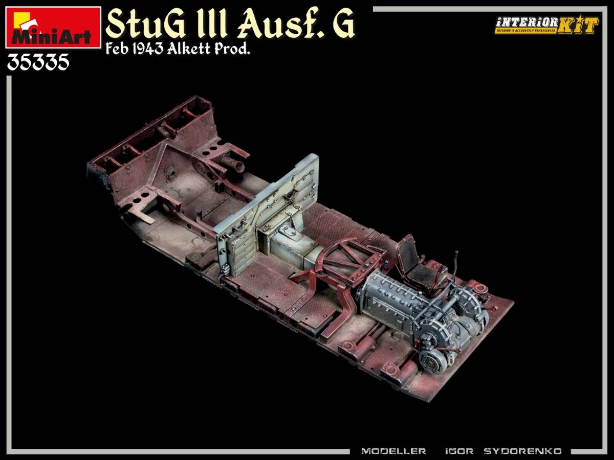 StuG III Ausf. G Feb 1943 Alkett Prod. INTERIOR KIT – Image 26