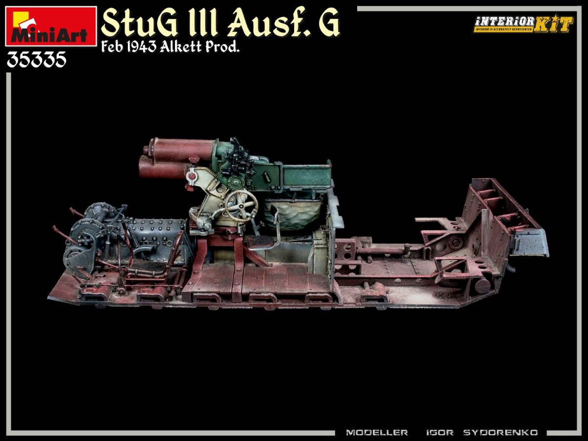 StuG III Ausf. G Feb 1943 Alkett Prod. INTERIOR KIT – Image 27