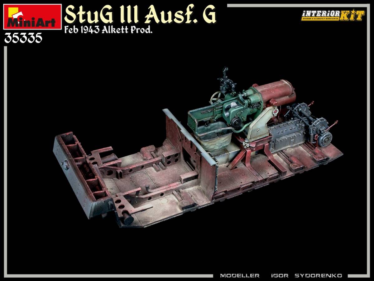 StuG III Ausf. G Feb 1943 Alkett Prod. INTERIOR KIT – Image 28