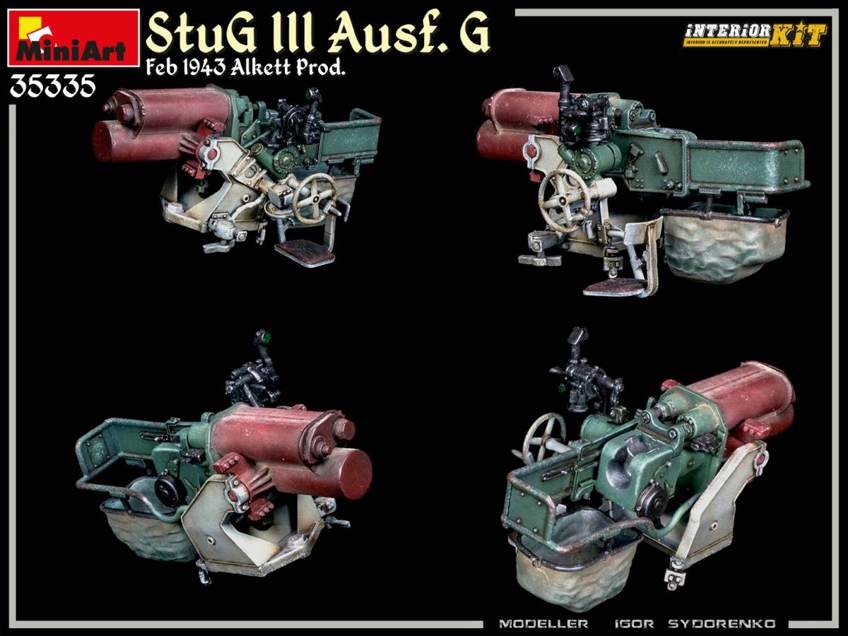 StuG III Ausf. G Feb 1943 Alkett Prod. INTERIOR KIT – Image 29