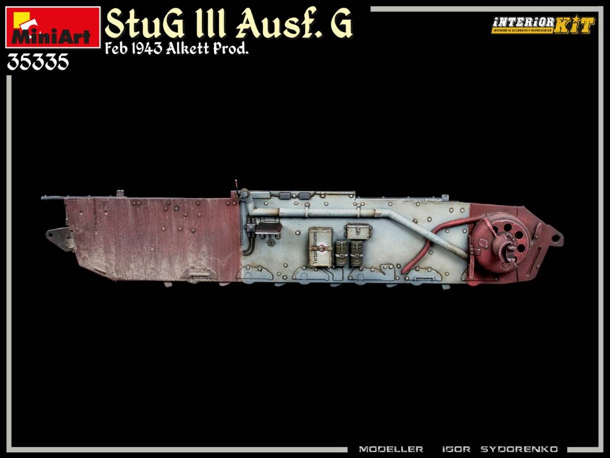 StuG III Ausf. G Feb 1943 Alkett Prod. INTERIOR KIT – Image 31