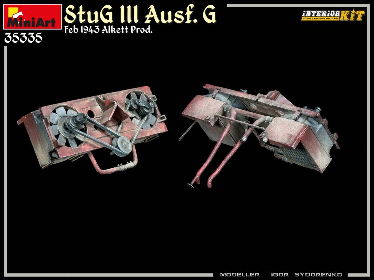 StuG III Ausf. G Feb 1943 Alkett Prod. INTERIOR KIT – Image 33