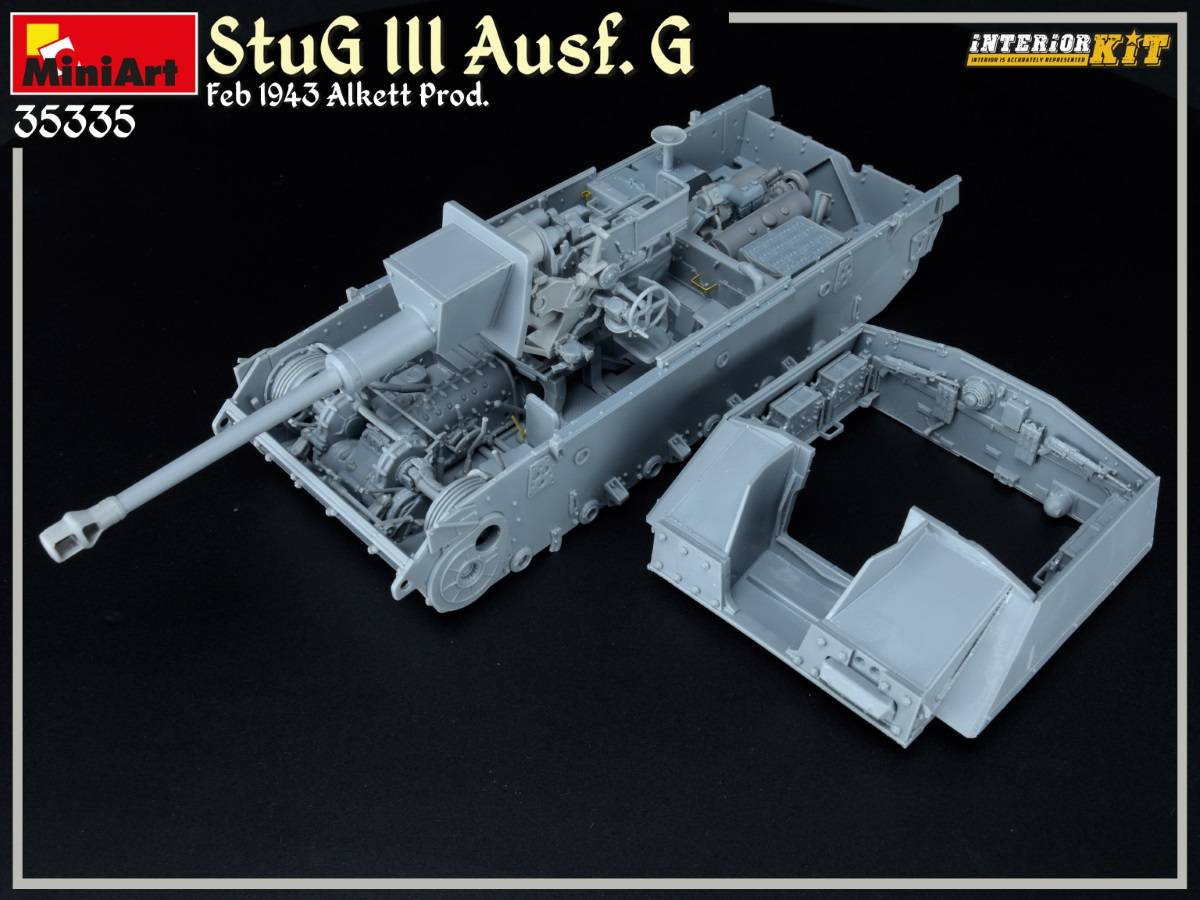 StuG III Ausf. G Feb 1943 Alkett Prod. INTERIOR KIT – Image 36