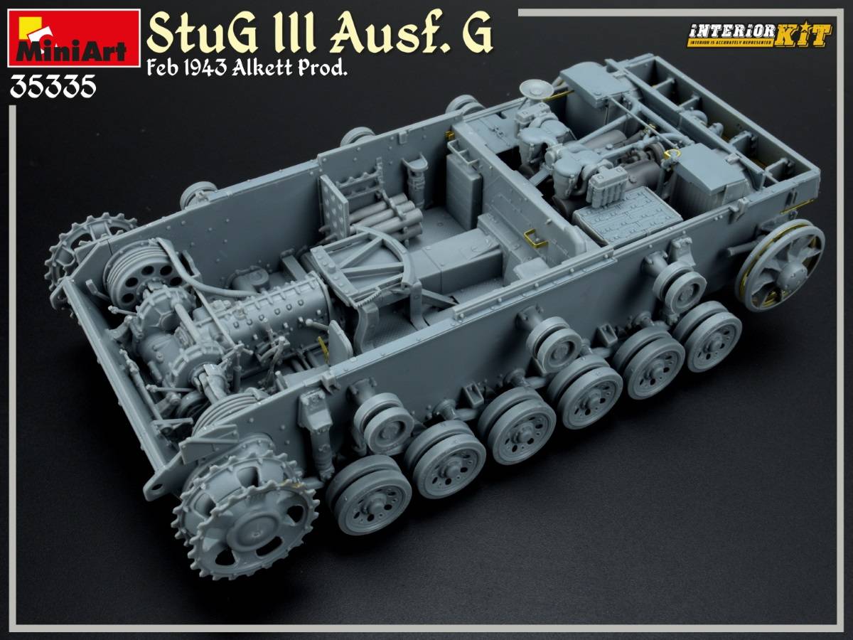 StuG III Ausf. G Feb 1943 Alkett Prod. INTERIOR KIT – Image 37