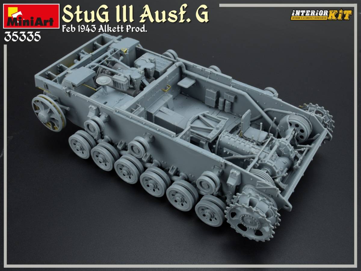 StuG III Ausf. G Feb 1943 Alkett Prod. INTERIOR KIT – Image 38