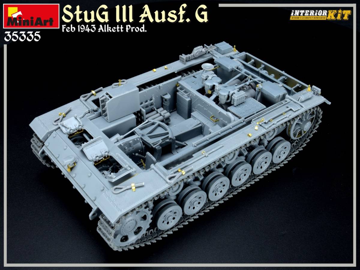StuG III Ausf. G Feb 1943 Alkett Prod. INTERIOR KIT – Image 41