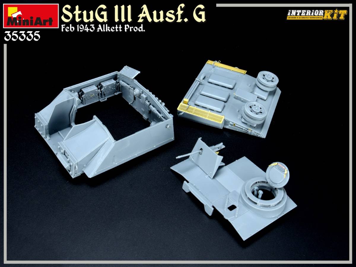 StuG III Ausf. G Feb 1943 Alkett Prod. INTERIOR KIT – Image 42