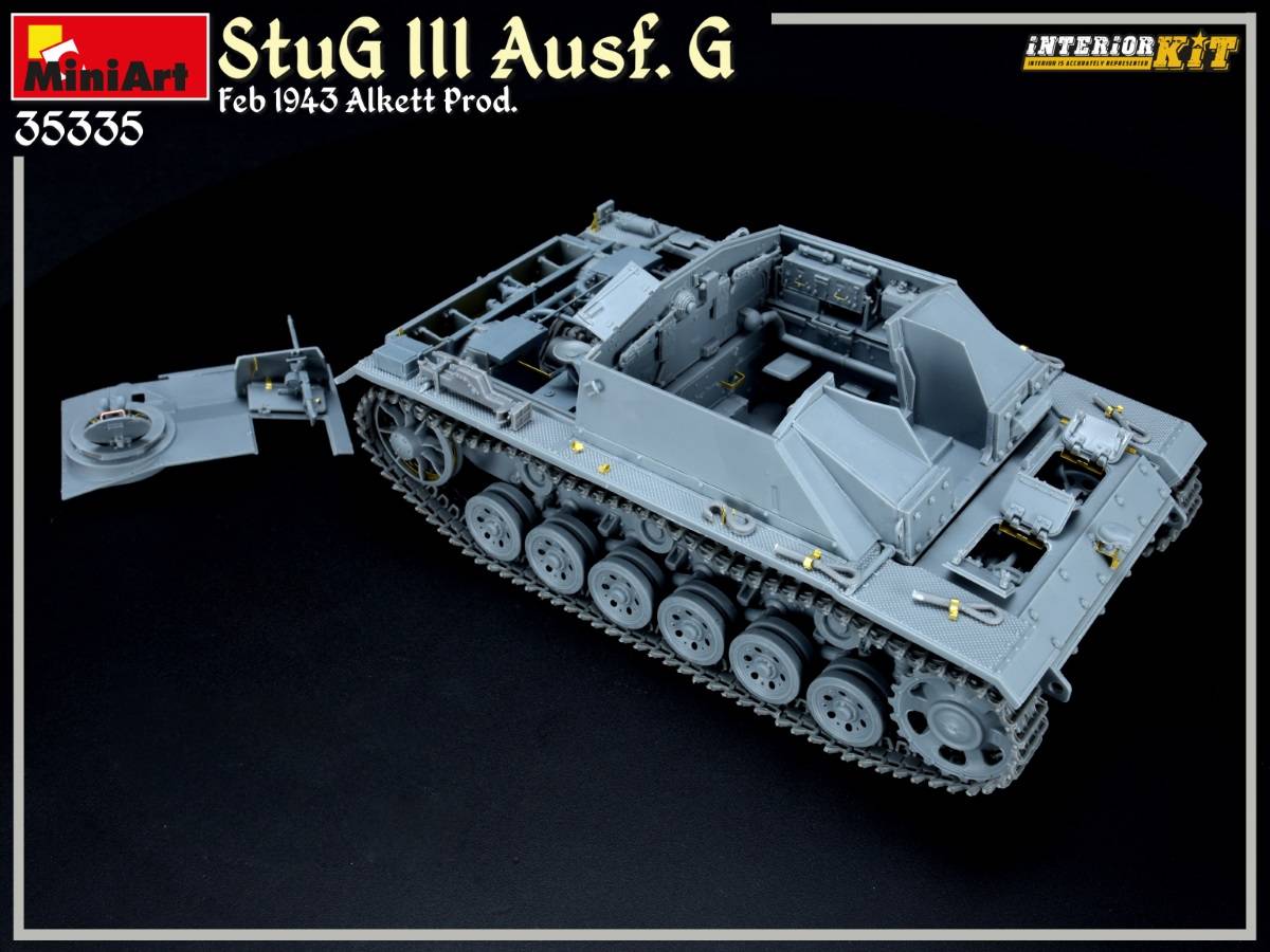 StuG III Ausf. G Feb 1943 Alkett Prod. INTERIOR KIT – Image 43