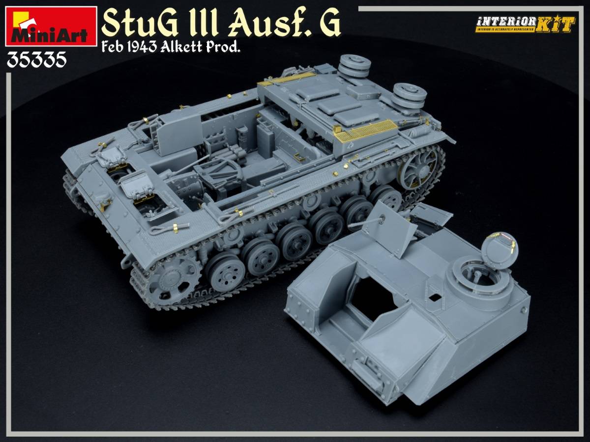StuG III Ausf. G Feb 1943 Alkett Prod. INTERIOR KIT – Image 44