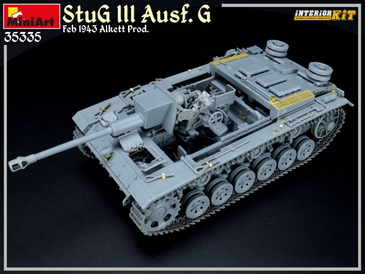 StuG III Ausf. G Feb 1943 Alkett Prod. INTERIOR KIT – Image 45