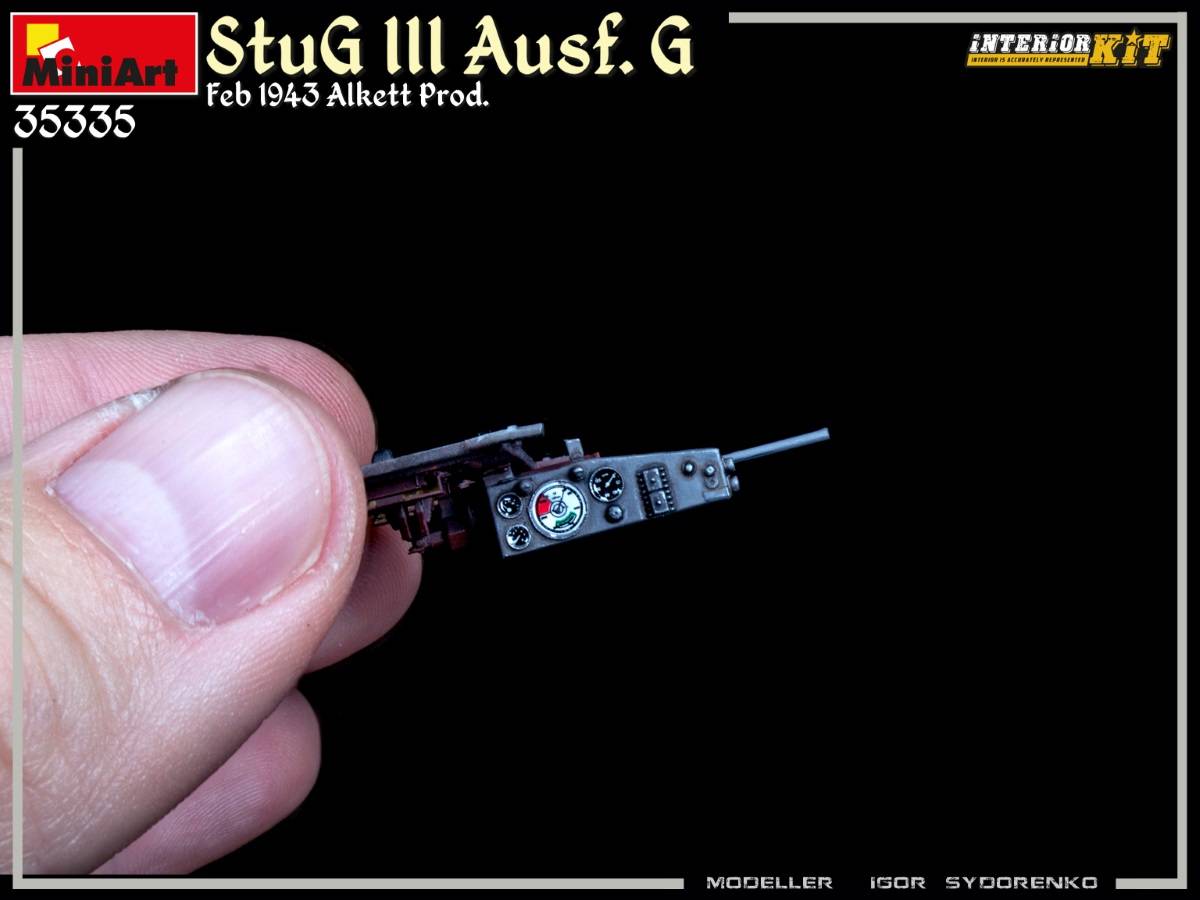 StuG III Ausf. G Feb 1943 Alkett Prod. INTERIOR KIT – Image 47