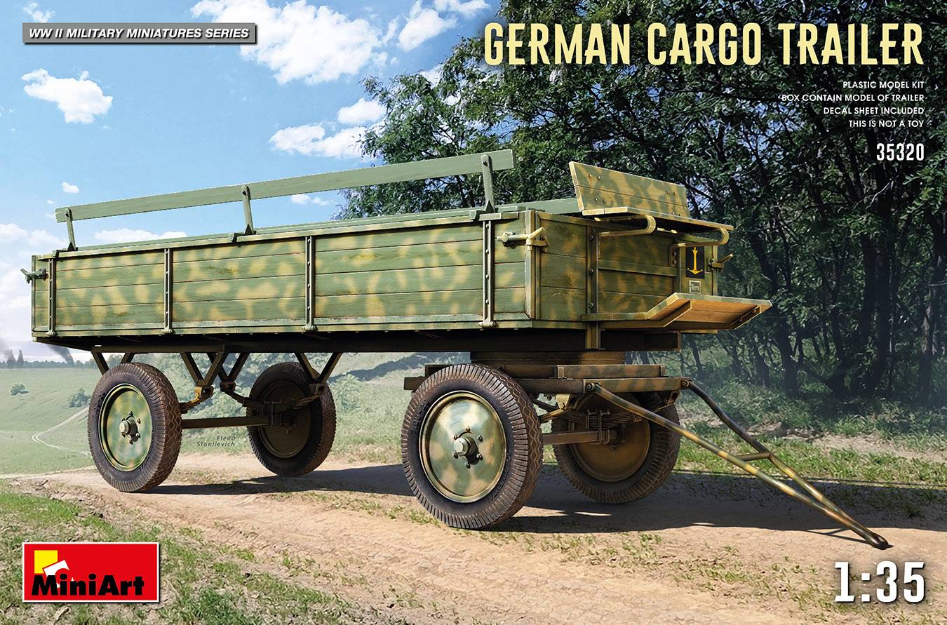 GERMAN CARGO TRAILER