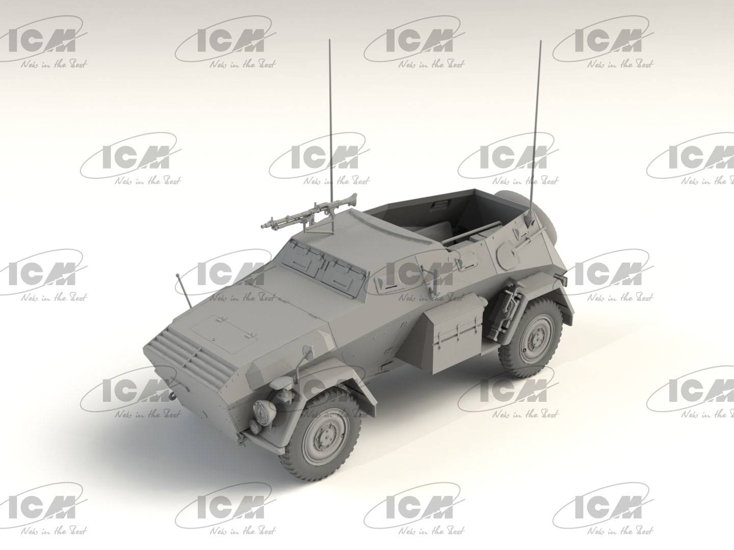 Sd.Kfz. 247 Ausf.B with MG 34 machine gun – Image 8