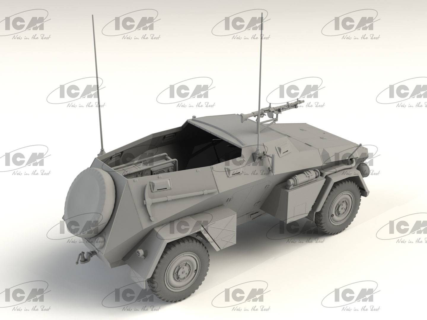 Sd.Kfz. 247 Ausf.B with MG 34 machine gun – Image 9