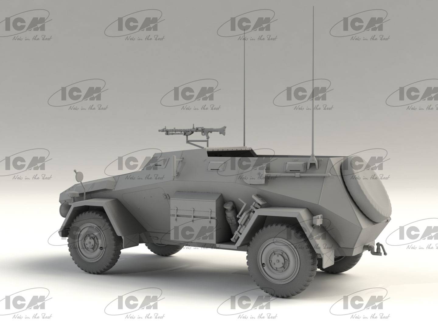 Sd.Kfz. 247 Ausf.B with MG 34 machine gun – Image 10