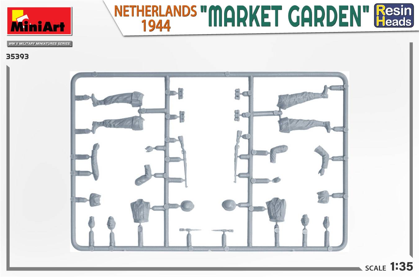 “MARKET GARDEN” NETHERLANDS 1944. RESIN HEADS – Image 5