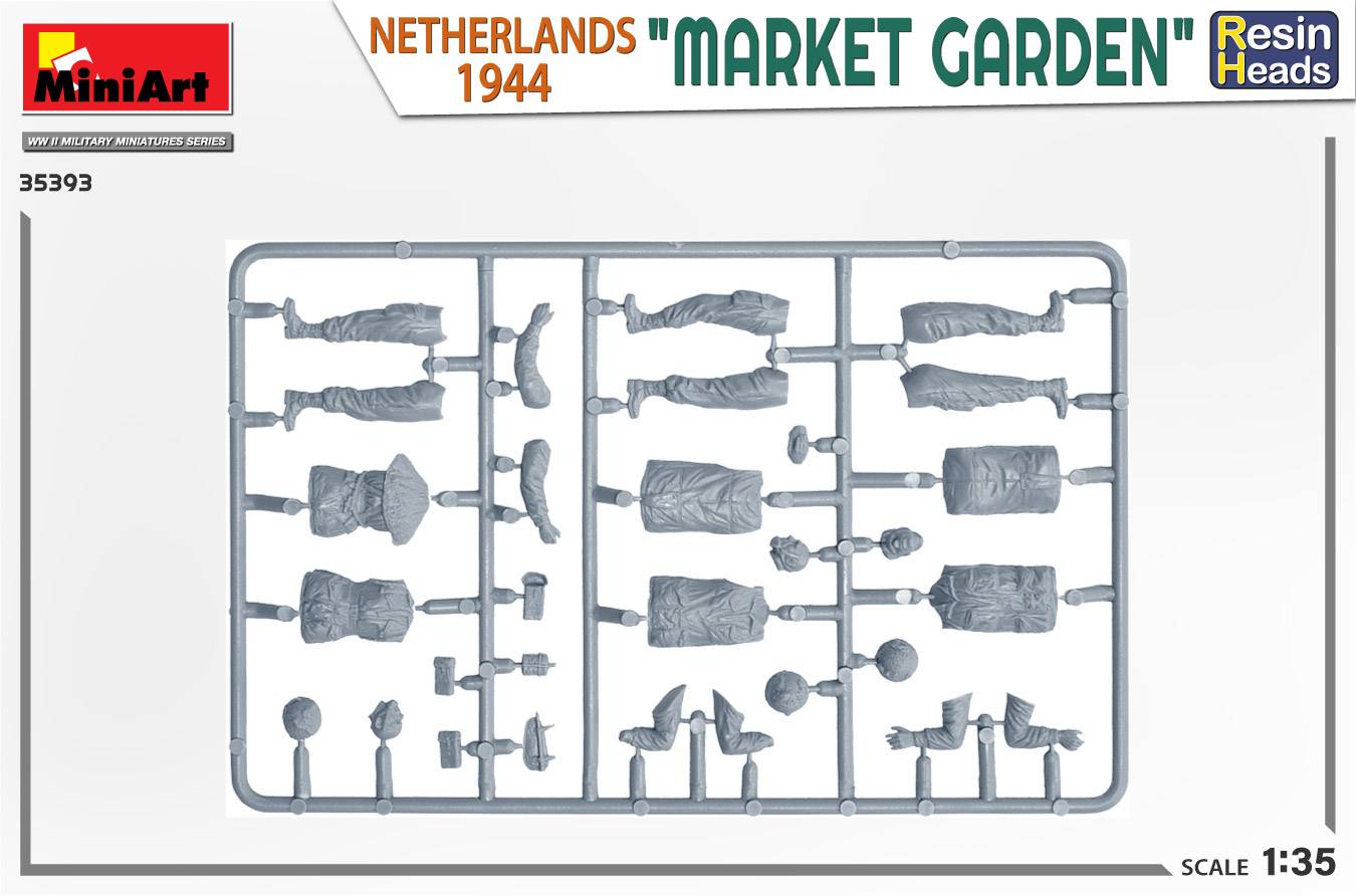 “MARKET GARDEN” NETHERLANDS 1944. RESIN HEADS – Image 6