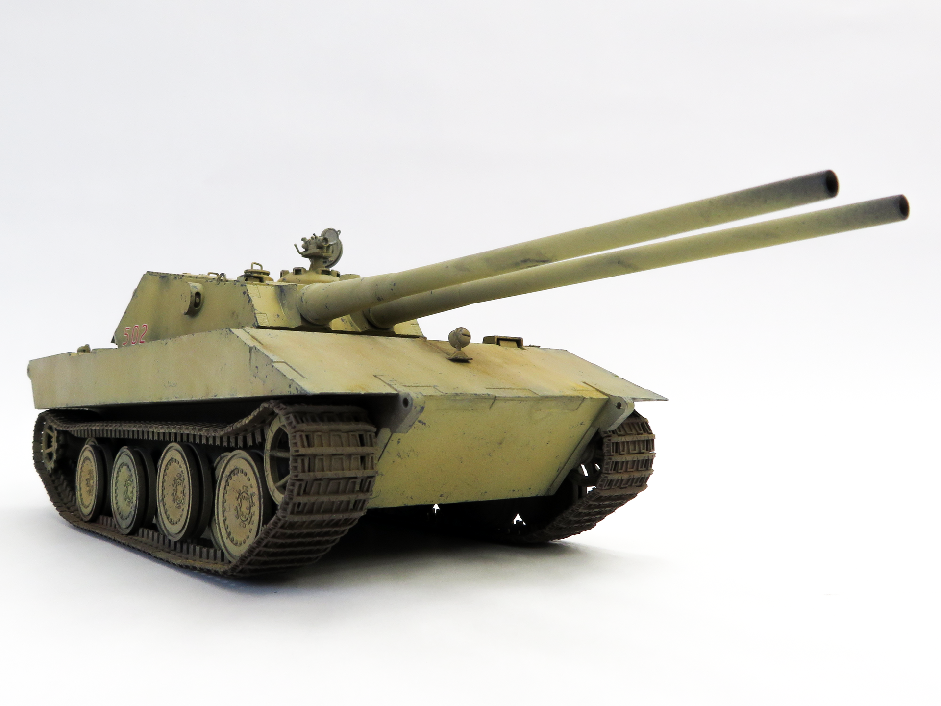 German Panzerkampfwagen E-100 Ausf. G mit 10.5cm Zwilling Doppeladler – Image 3