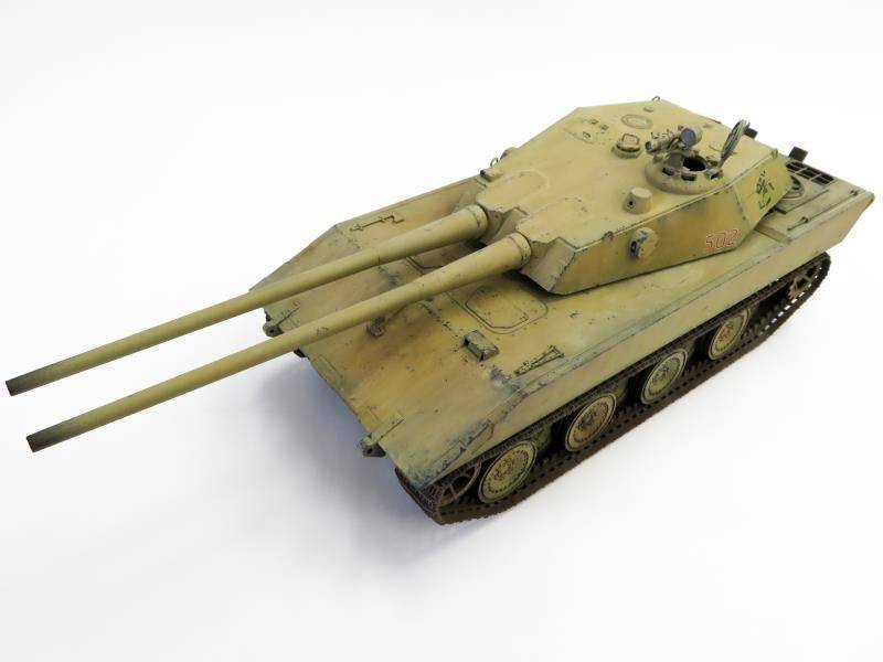 German Panzerkampfwagen E-100 Ausf. G mit 10.5cm Zwilling Doppeladler – Image 4