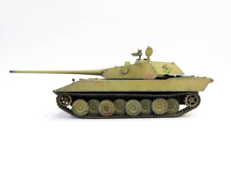 German Panzerkampfwagen E-100 Ausf. G mit 10.5cm Zwilling Doppeladler – Image 5