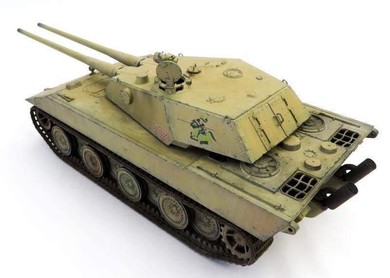 German Panzerkampfwagen E-100 Ausf. G mit 10.5cm Zwilling Doppeladler – Image 7