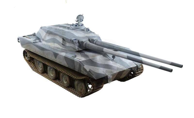 German Panzerkampfwagen E-100 Ausf. G mit 10.5cm Zwilling Doppeladler – Image 14