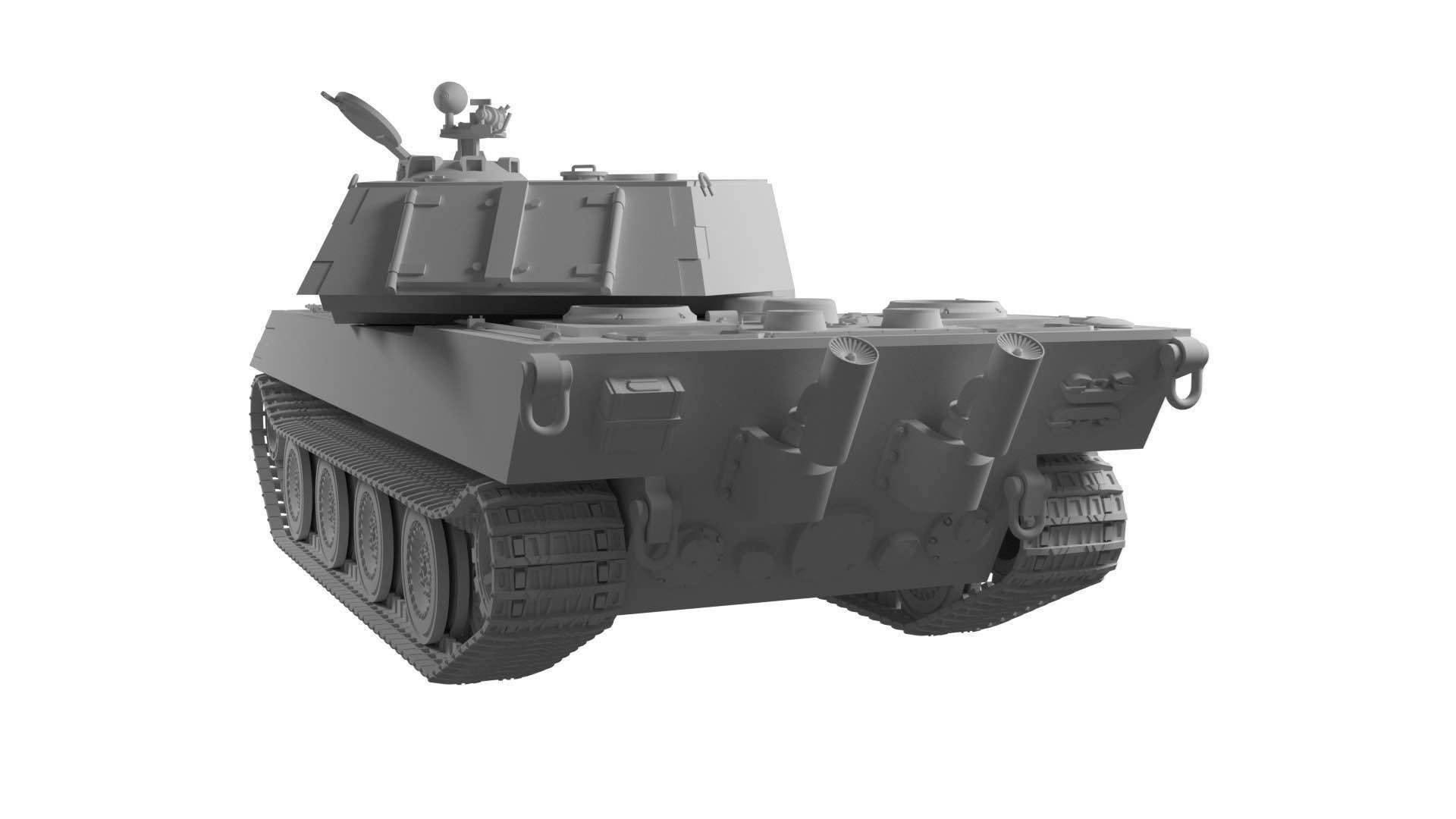 German Panzerkampfwagen E-100 Ausf. G mit 10.5cm Zwilling Doppeladler – Image 18