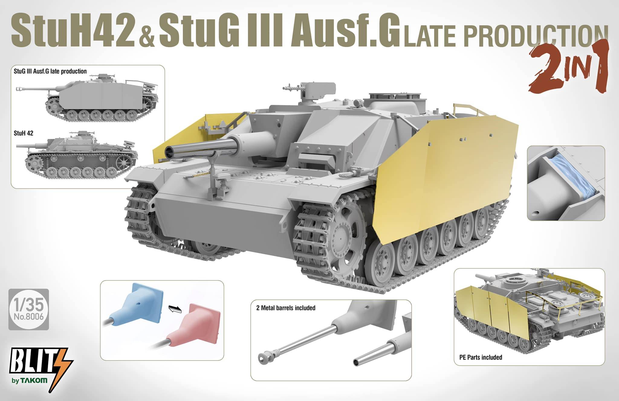 StuH42&StuG III Ausf.G Late Prodution 2 in 1 – Image 3