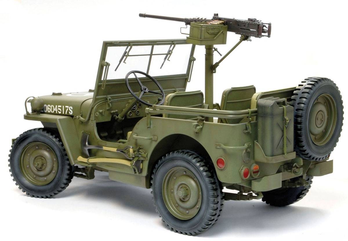 1/4 Ton 4x4 Truck w/.50 cal MG – Image 2